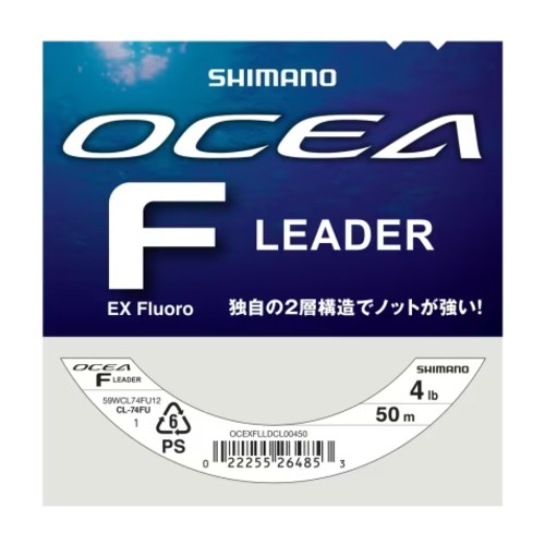 Shimano Shimano Misina Ocea EX Fluoro Leader 50m 0.916mm 100lb Clear