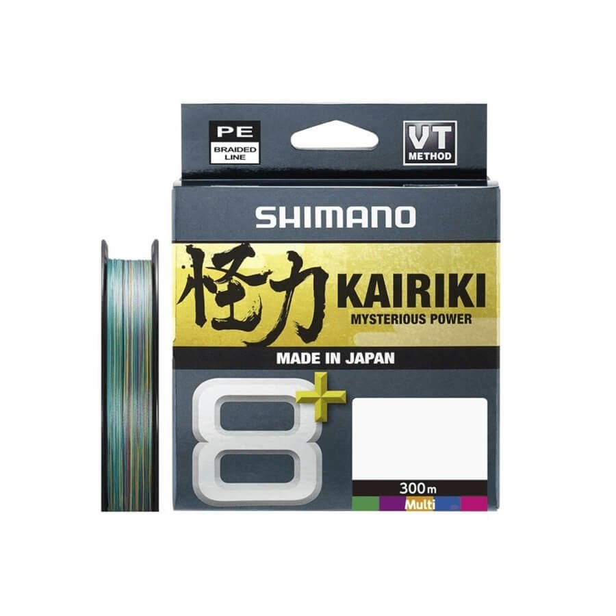 Shimano Kairiki 8 + Plus 300m Multicolor İp Misina 0.06 mm