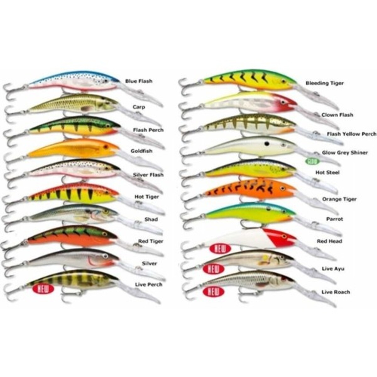 Rapala Rapala Deed Tail Danger 7 Cm 9 Renk Pink Tiger Uv