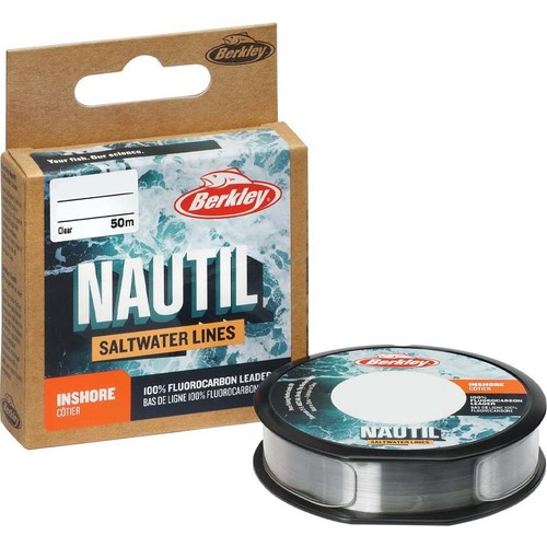 Berkley Nautil Inshore %100 Fluorocarbon Leader 0.40mm 50Mt