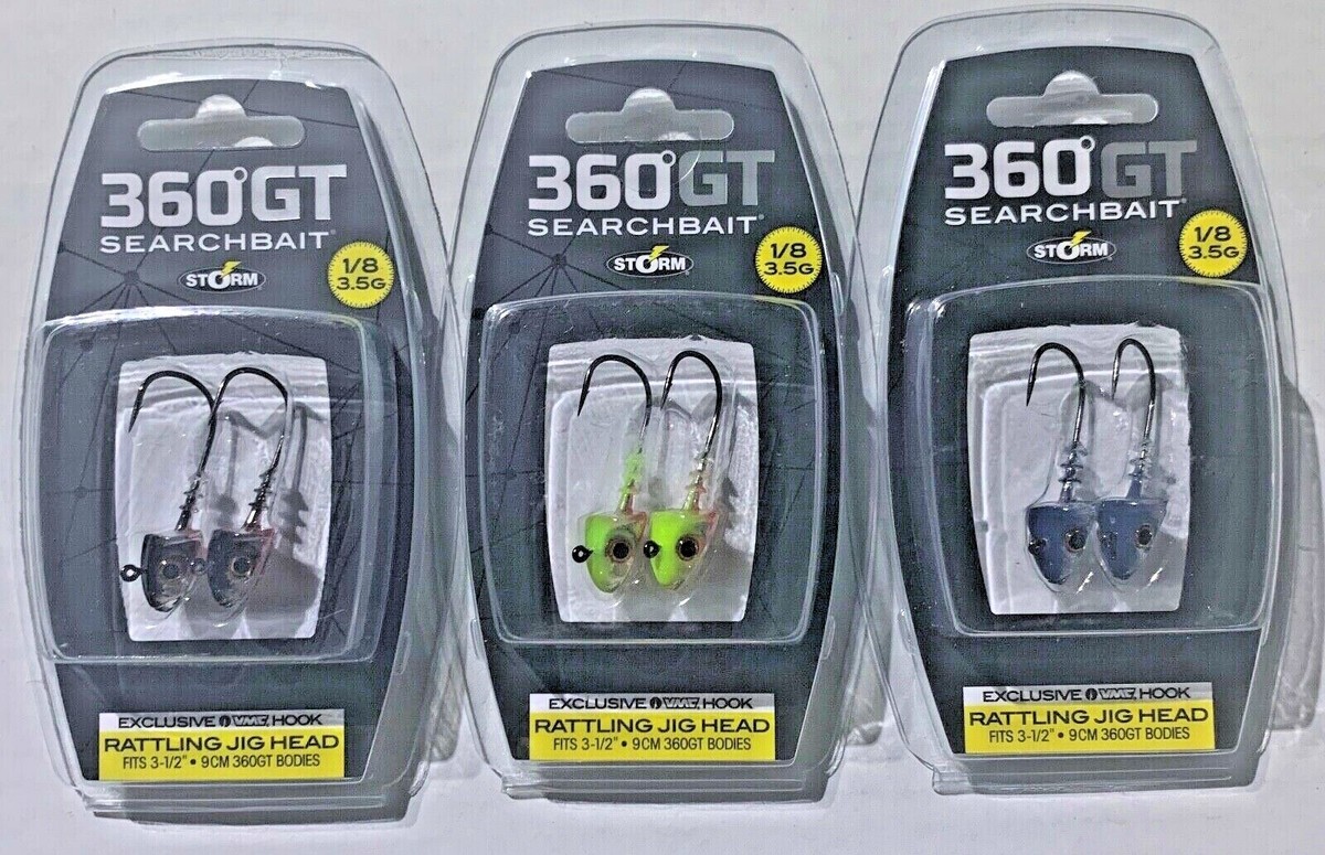 Storm Search Bait 3/8 12 Gr. 14cm Jig Head RENK SMELT