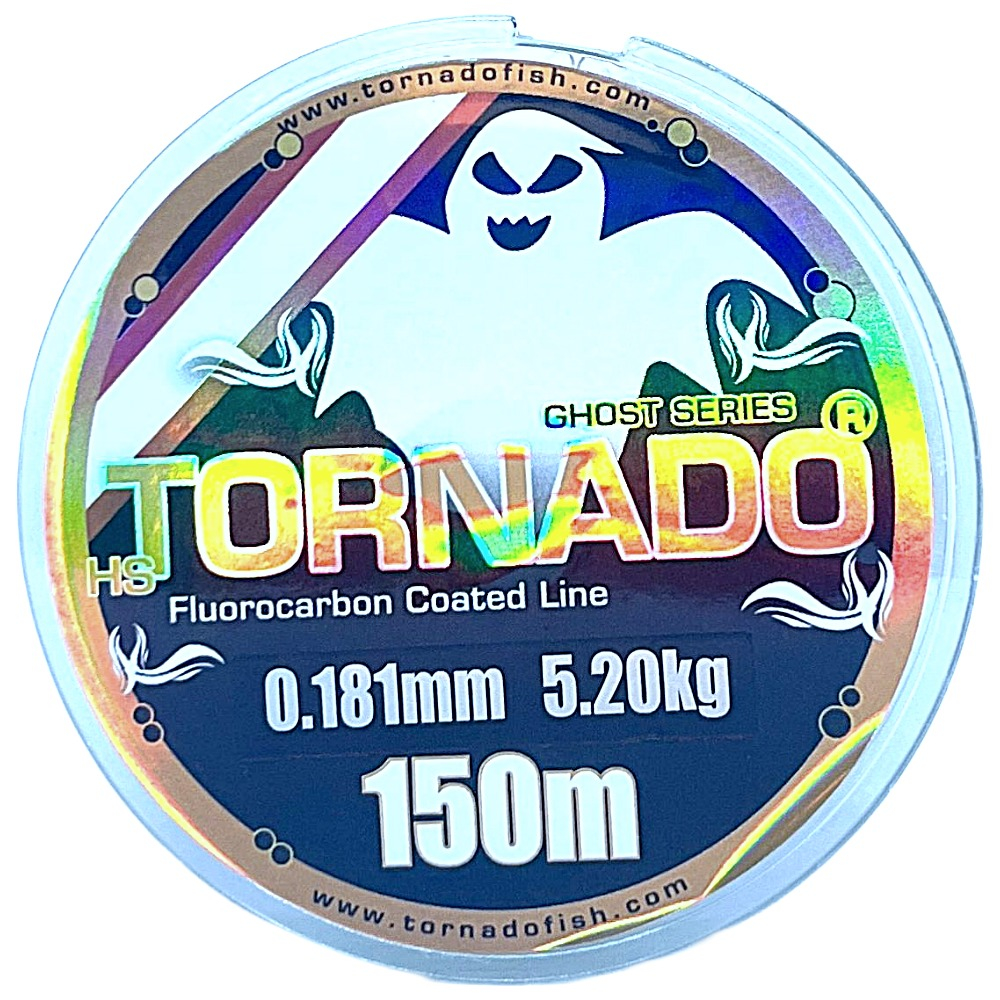 Tornado Ghost Misina 150m 0.181mm 5.20 kg Yeşil Fluorocarbon Coated