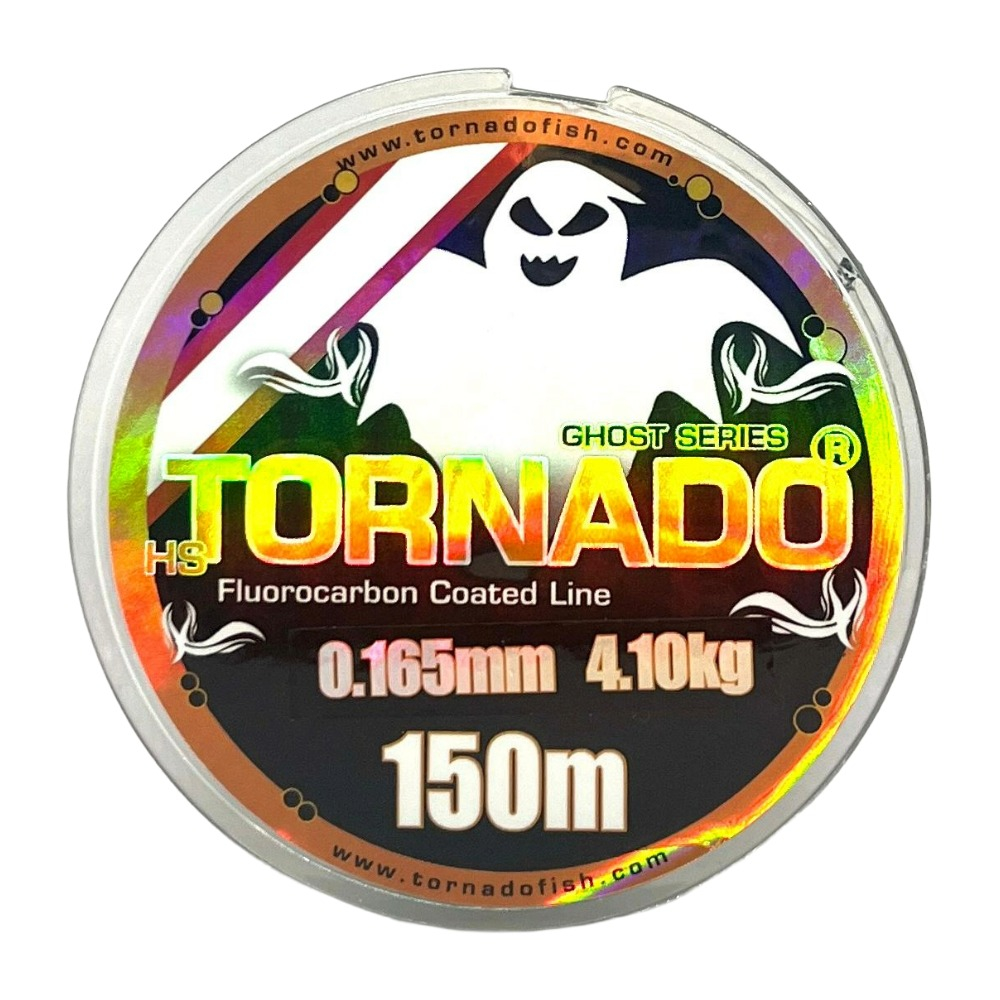 Tornado Tornado Ghost Misina 150m 0.261mm 9.80kg Yeşil Fluorocarbon Coated