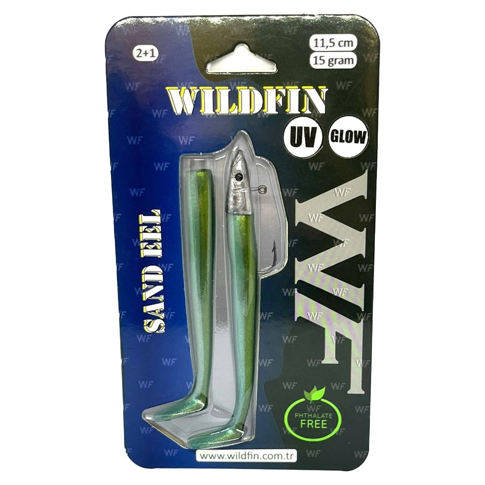 Wildfin Wildfin 11,5 Cm 15 Gr. Silikon Yem Kaki