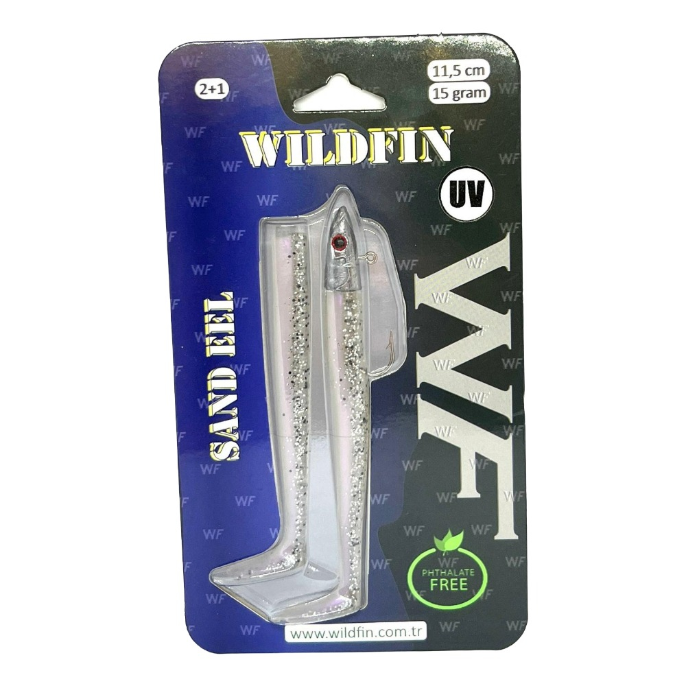 Wildfin Wildfin Sand Ell 11,5 Cm 15 Gr. Silikon Yem Brownıe