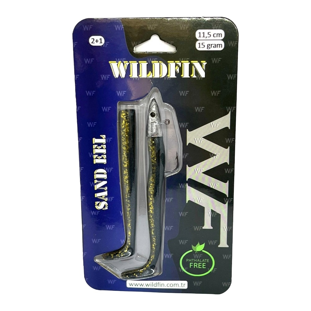 Wildfin Wildfin 11,5 Cm 15 Gr. Silikon Yem Dark