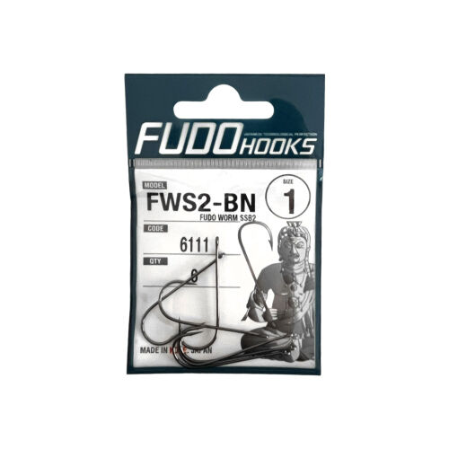 Fudo Worm SSB2 6111 Black Nickel Olta İğnesi No 1