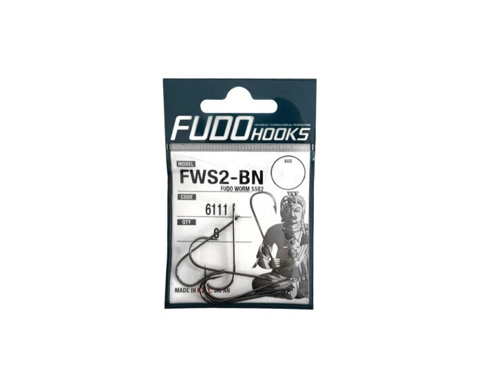 Fudo Worm SSB2 6111 Black Nickel Olta İğnesi No 1/0