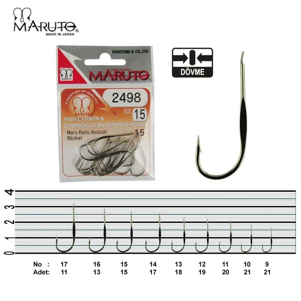 Maruto Maruto 2498 Nikel Olta Iğnesi no 15