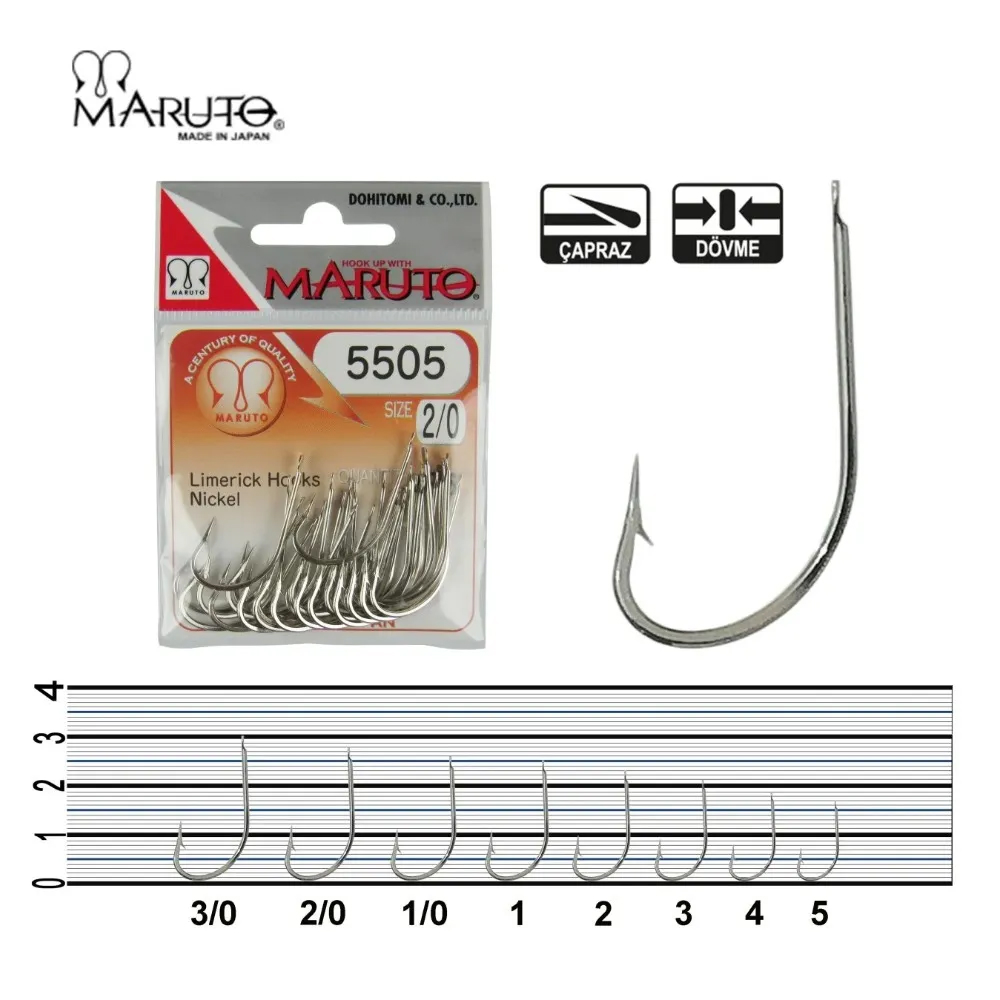 Maruto Maruto 5505 Nikel İğne No : 3