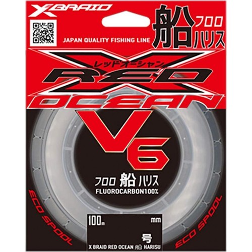 YGK YGK X059 Red Ocean V6 FC 100M 0.435mm