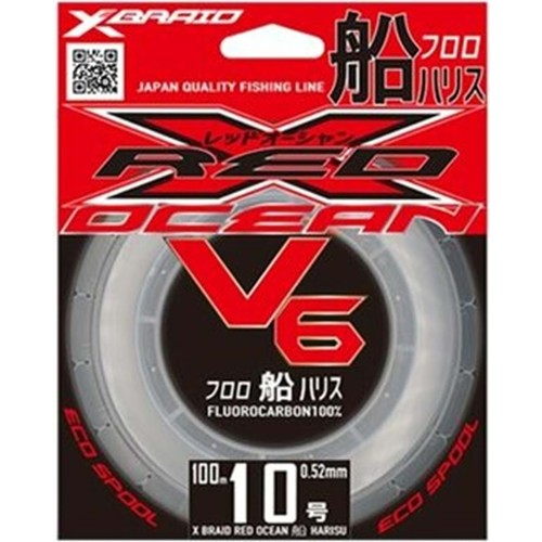 YGK YGK X059 Red Ocean V6 FC 100M 0.47mm