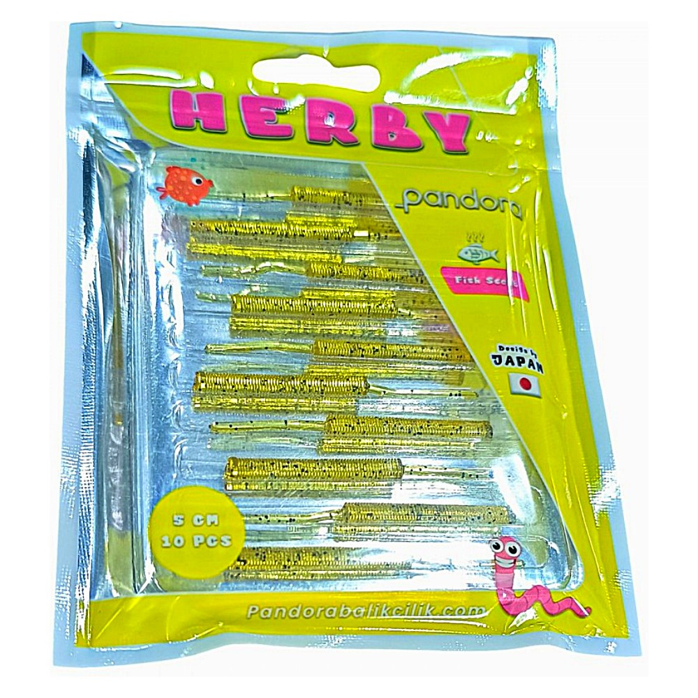 PANDORA BALIKÇILIK Herby 5 cm Kokulu Lrf Silikon Yem Honey Shrimp