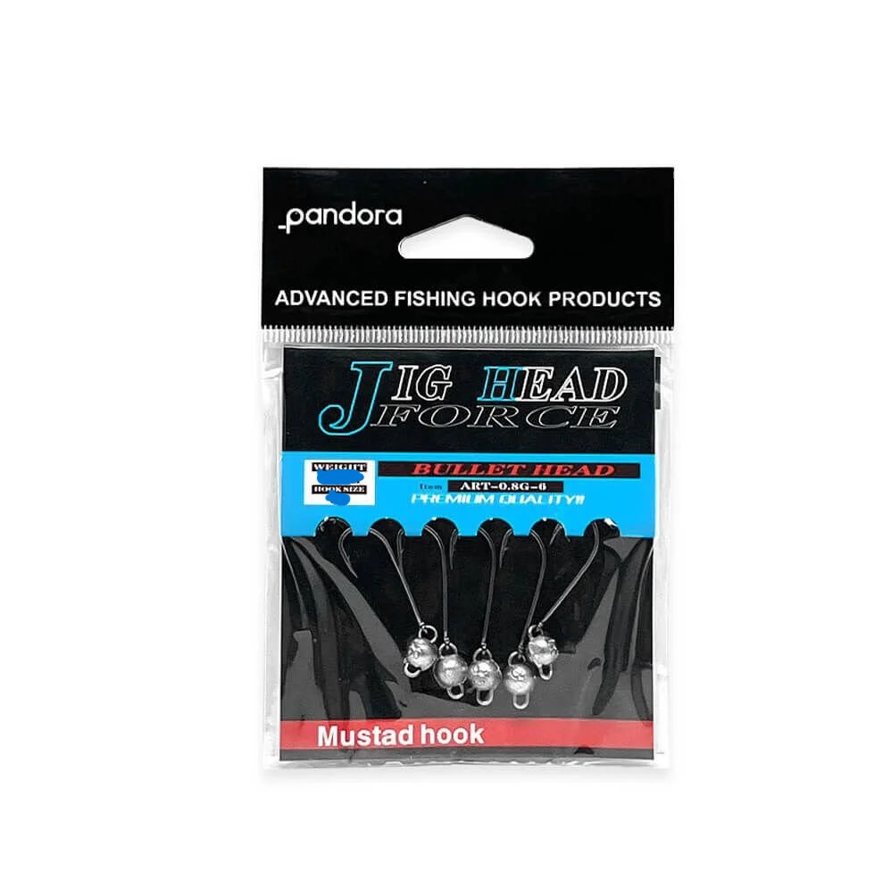 PANDORA BALIKÇILIK Force AH Mafsallı Jig Head 0.8 gr. / no 6