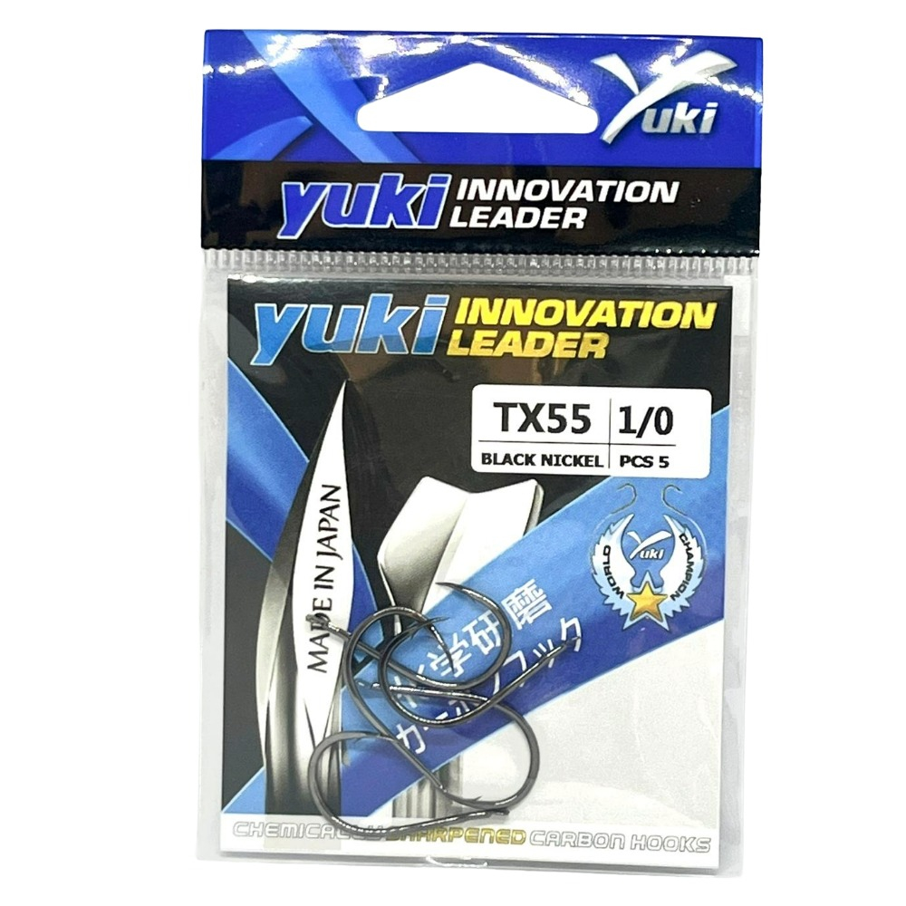 Yuki YUKİ TX55 BLACK NICKEL İĞNE (PAKET İÇİ 5 Lİ) 1/0