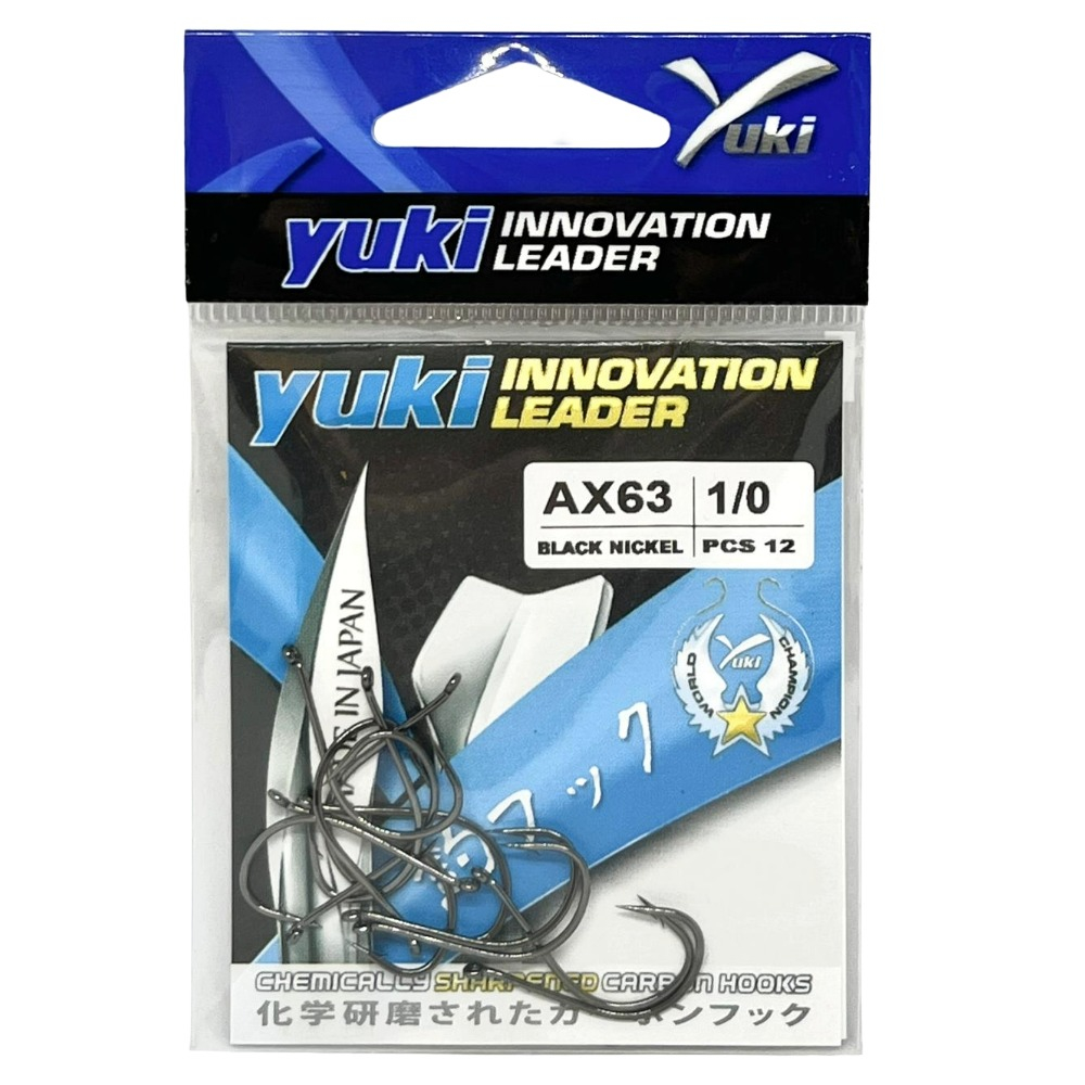 Yuki Yuki AX63 Black Nickel İğne(PAKET İÇİ 12 Lİ) 1/0