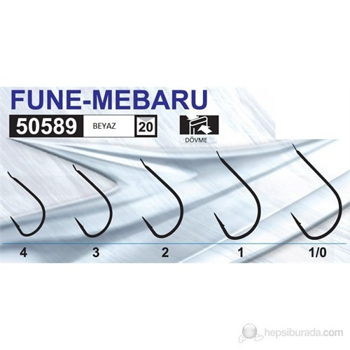 Owner 50589 Fune Mebaru White Olta İğnesi No : 1