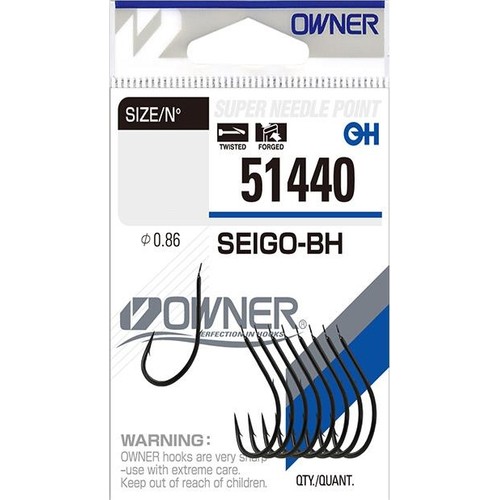 Owner 51440 Seigo-Bh Black Chrome İğne No 1