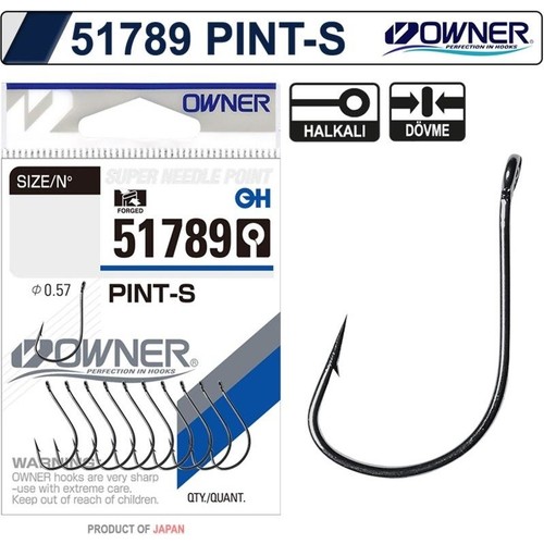 Owner 51789 Pint-S Black Chrome Olta İğnesi No : 2