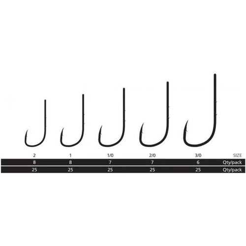 Hayabusa Bait Holder EB28271 Black Nikel No 2/0