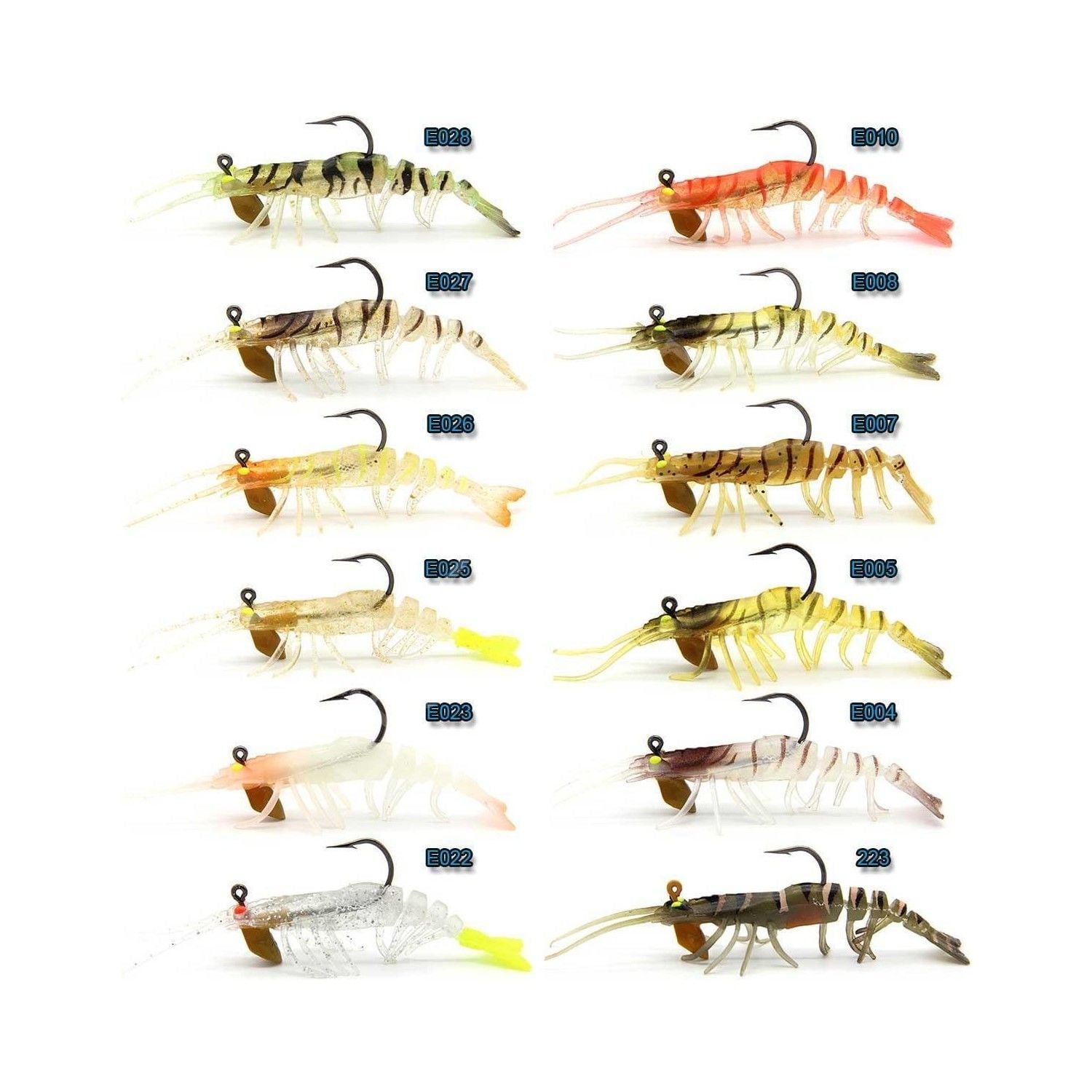 PANDORA BALIKÇILIK Caridina 76mm 6,5gr Silikon Karides E27