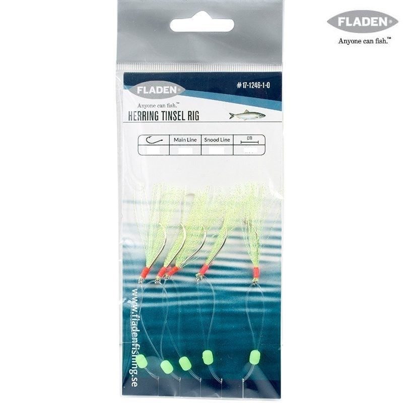 Fladen Fladen Sabiki Herring Tinsel No 1 Yeşil Hazır Takım