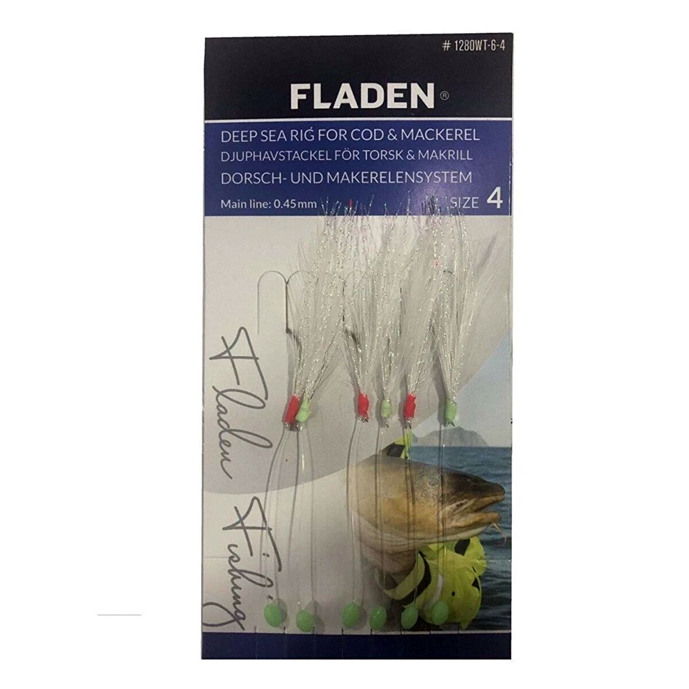 Fladen Fladen Sabiki No 4 Köstek 6 Beyaz Hazır Takım
