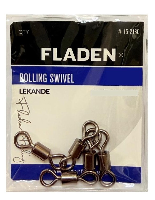 Fladen Fladen Rolling Swivel W. Snap No : 1 / 0 fırdöndü