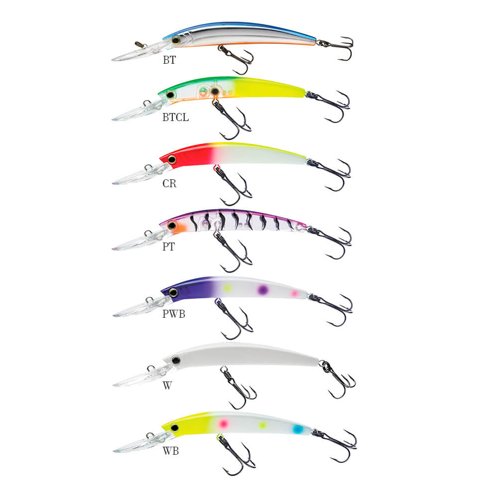 Yo-Zuri Crystal Minnow Deep Diver Walleye Renk Pwb