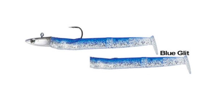 Ryuji Max Fish 11cm 12.5gr. Silikon Yem Blue Glit