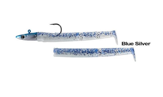 Ryuji Max Fish 11cm 12.5gr. Silikon Yem Blue Silver