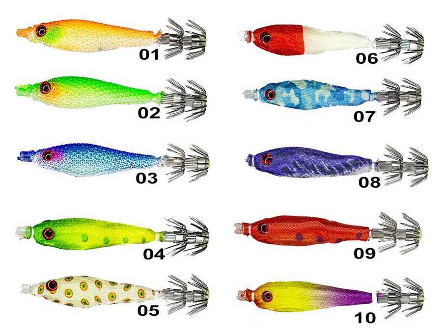 Ryuji Ryuji Soft Squid 7 Cm. 2.8 Gr. Color : 4