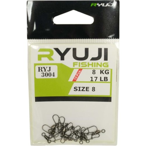 Ryuji Ryuji 3004 Klipsli Fırdöndü . No : 6 ( 10 Ad)