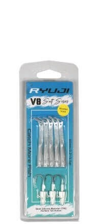 Ryuji Ryuji V8 Silikon Yem 8 Cm 5.5 Gr Silikon Yem Pearl Glow