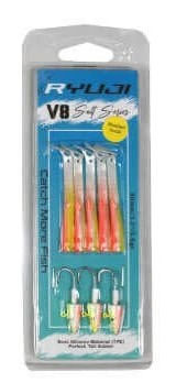 Ryuji Ryuji V8 Silikon Yem 8 Cm 5.5 Gr Lemon Back Uv