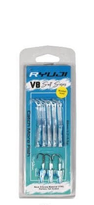 Ryuji V8 Silikon Yem 8cm 5.5gr Blue