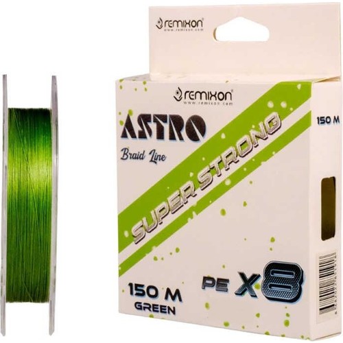 Remixon Remixon Astro 0,2 Pe. 0,06 mm. 8 Örgü 150 Mt. İp Misina Green