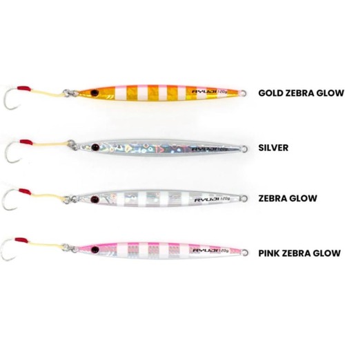 Ryuji Ryuji Slim Jig 160 Gr. pink Zebra Glow