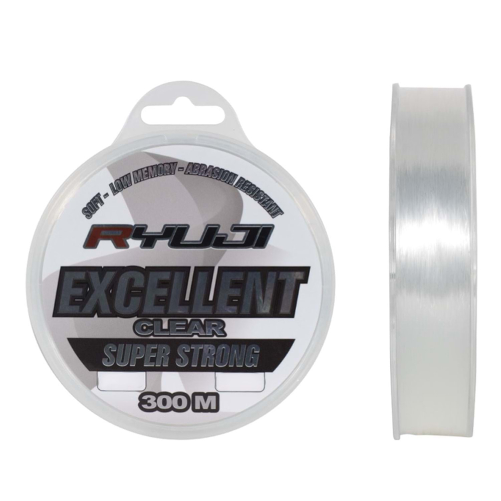 Ryuji Ryuji Excellent Super Strong Misina 300Mt. 0,20mm Clear
