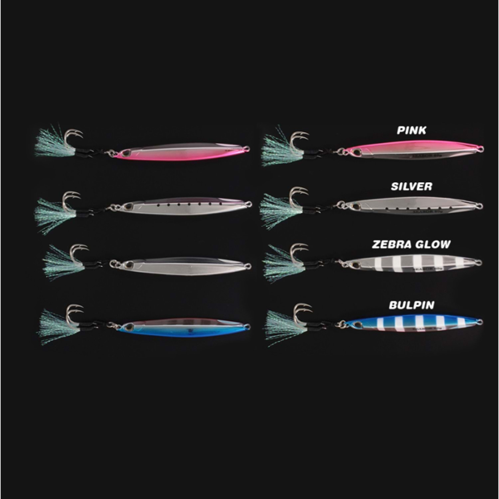 SEABOR SEABOR METALIM JIG 60 GR. ZEBRA GLOW