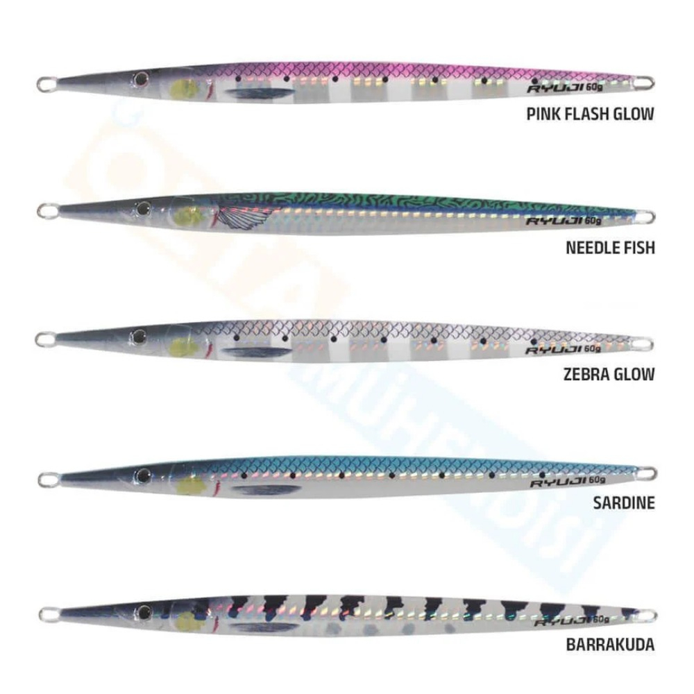Ryuji RYUJI GARFISH JIG 60GR, BARRAKUDA