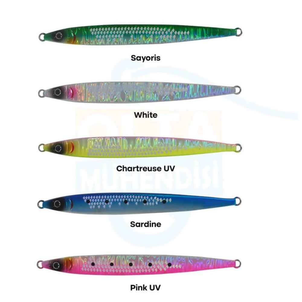 Ryuji RYUJI VERTICAL JIG 40GR, UV SARDINE