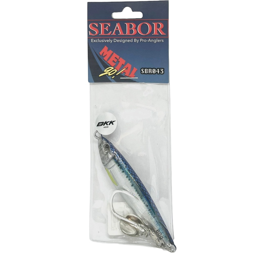 Seabor SEABOR METAL GO JIG 60GR, SARDINE (7736)