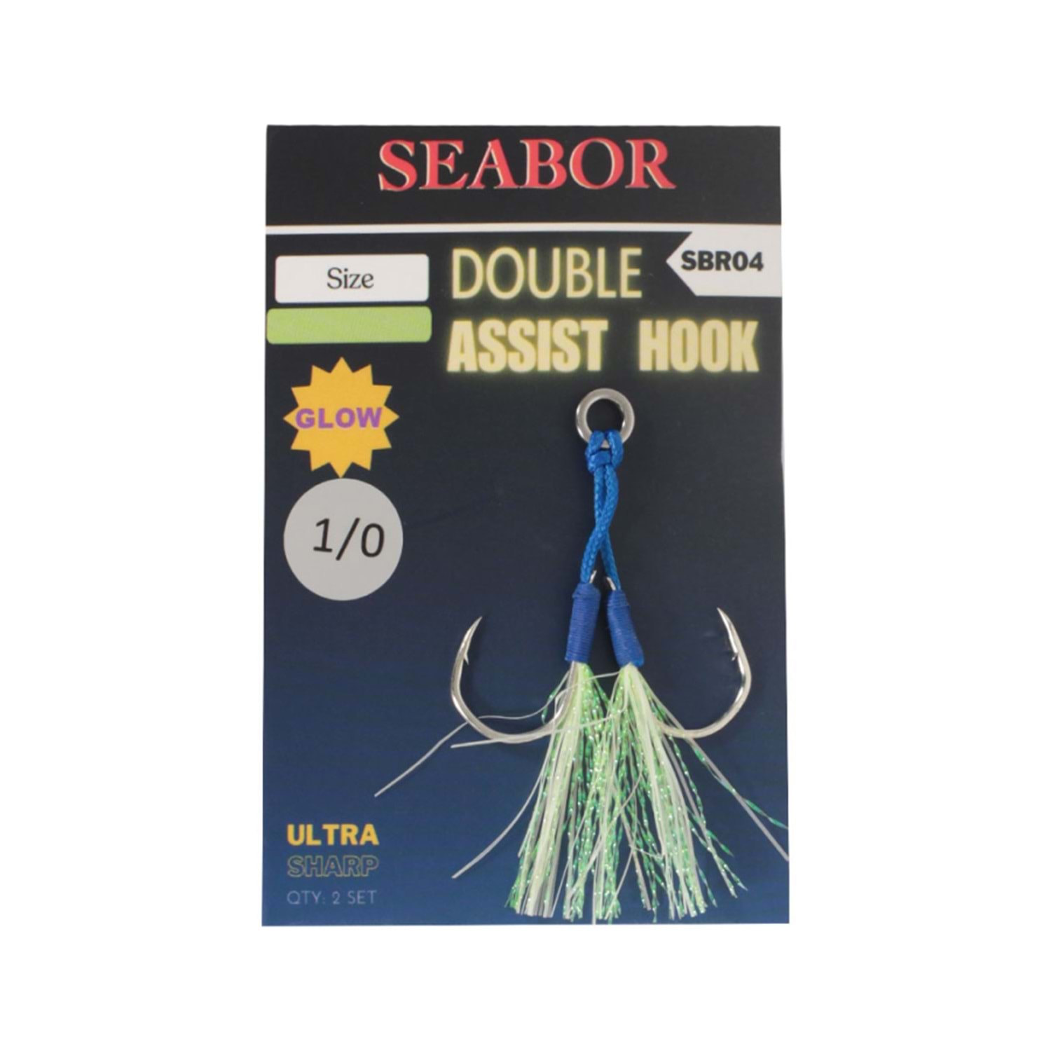 Seabor SEABOR DOUBLE ASSIST İĞNE SBR04, 3/0 (2AD)