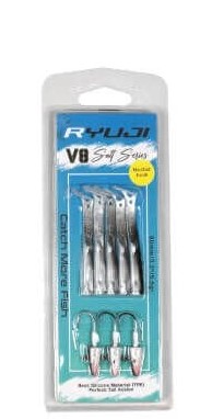 Ryuji V8 8cm 5.5gr Silikon Yem Back Black