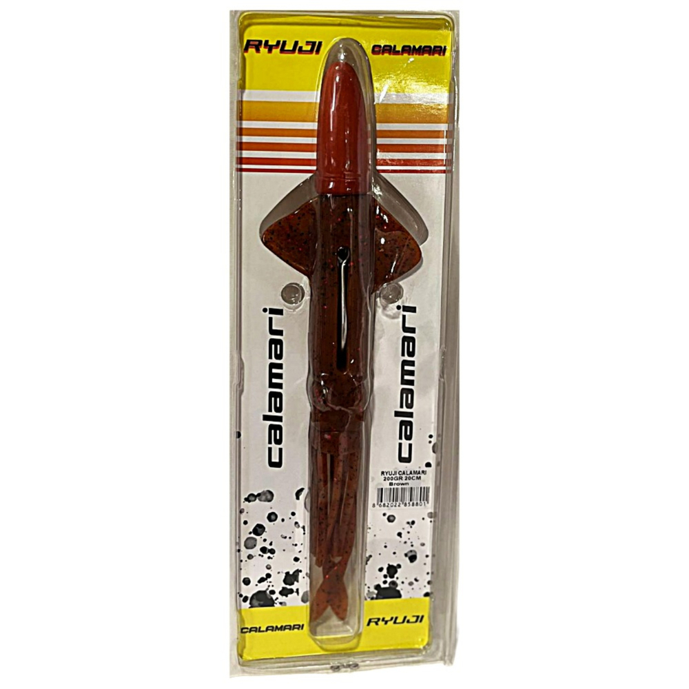 Ryuji Ryuji Calamari 200 Gr Silikon Yem Brown