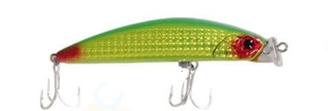 Ryuji Ryuji King Mullet 9 Cm 15 Gr Floating Maket Yem Green Chart Uv Glow