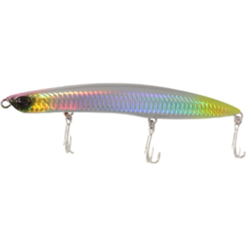 Ryuji Beach Walker 14cm 40gr Maket Yem Green Silver UV