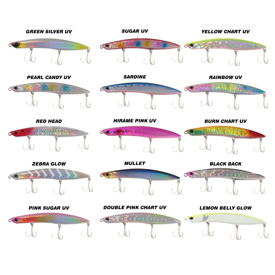 Ryuji Ryuji Beach Walker 14cm 40gr Maket Yem Pearl Candy Uv