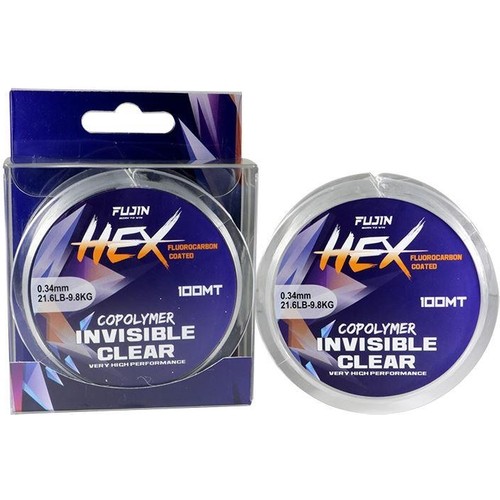Fujin Hex SHT Ultra FC Kaplamalı 100mt Misina 0.225mm